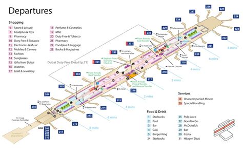 terminal 3 dubai airport map